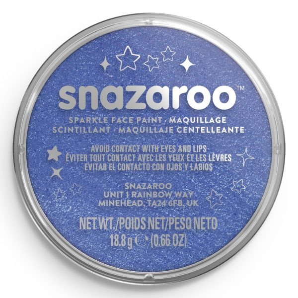 Snazaroo Nacarados - Azul Nacarado, 18ml