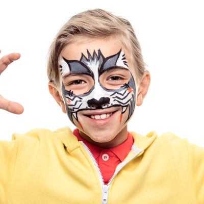 Cat Zombie Face Paint Guide - Easy Halloween Costume | Snazaroo - UK