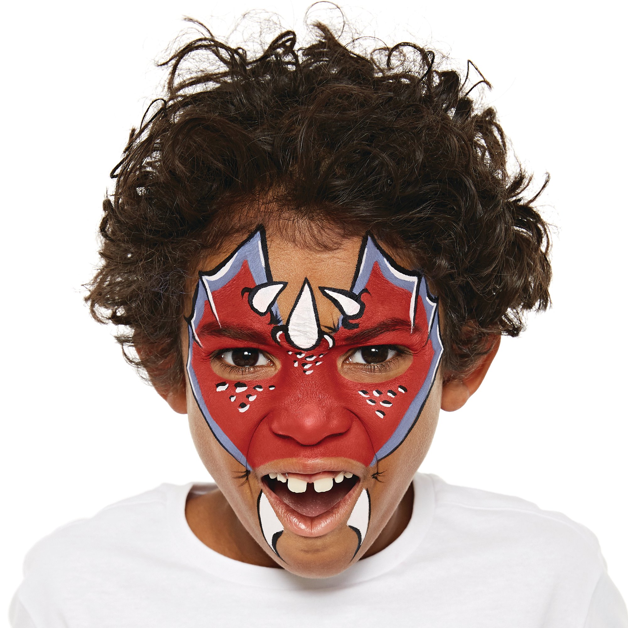 Dragon Face Paint Guide - Follow our 3 Step Dragon Guide | Snazaroo - UK