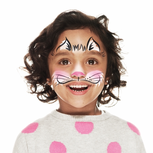 kitty cat face painting