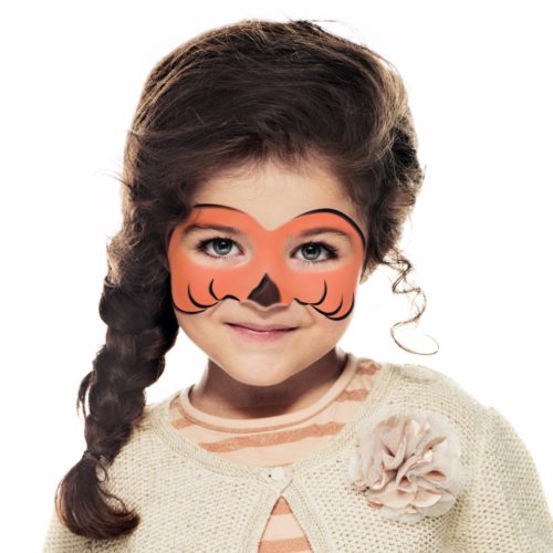 pumpkin makeup for kids