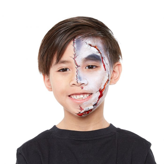 Ghost Face Paint, Halloween Kids