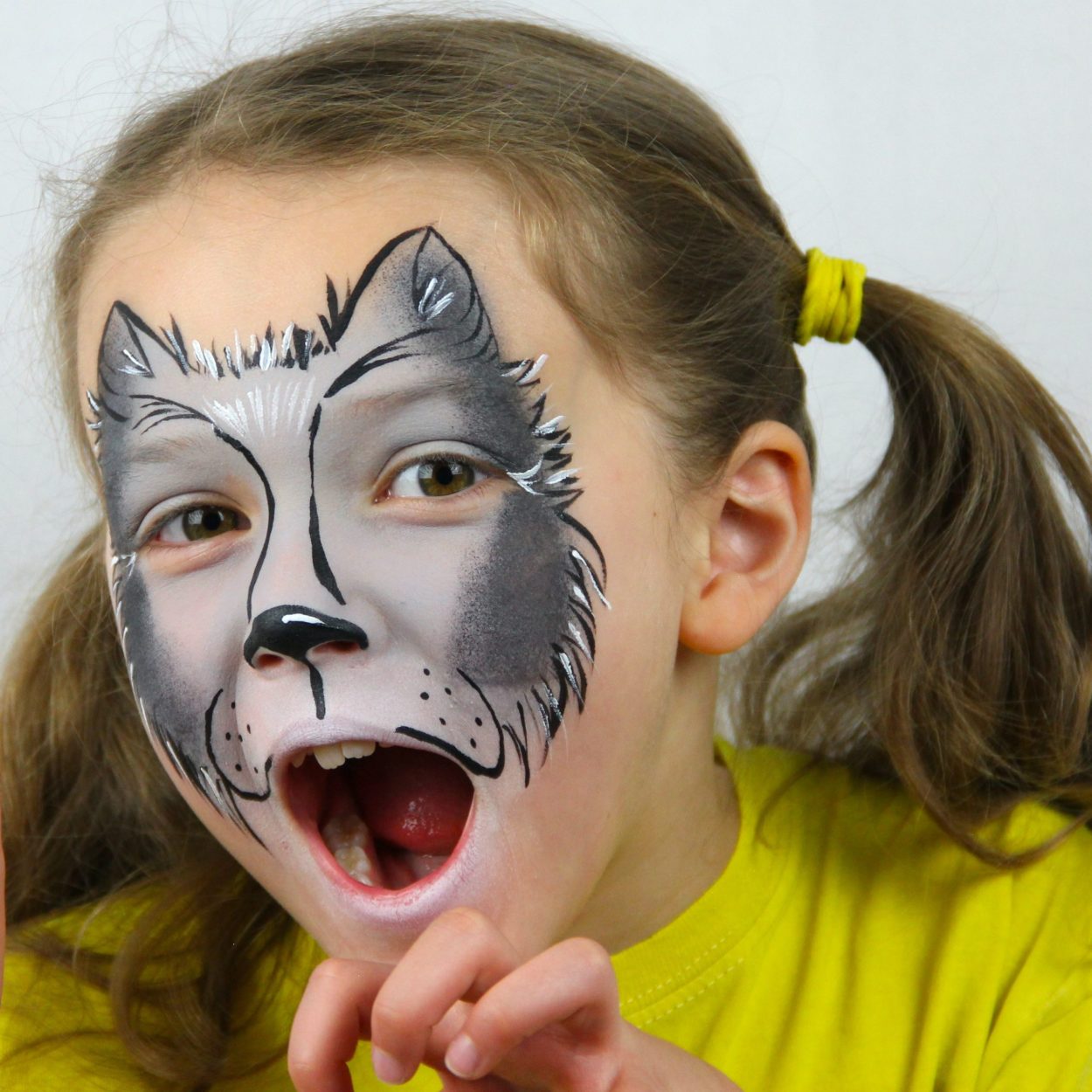 Wolfe Clown Face Painting Kit:  
