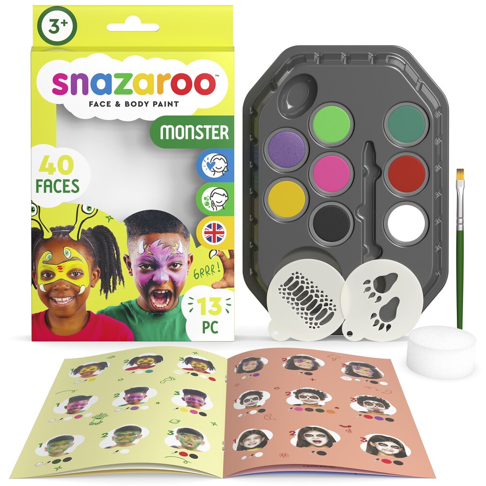 Snazaroo Face Painting Sponges (2 Pack)