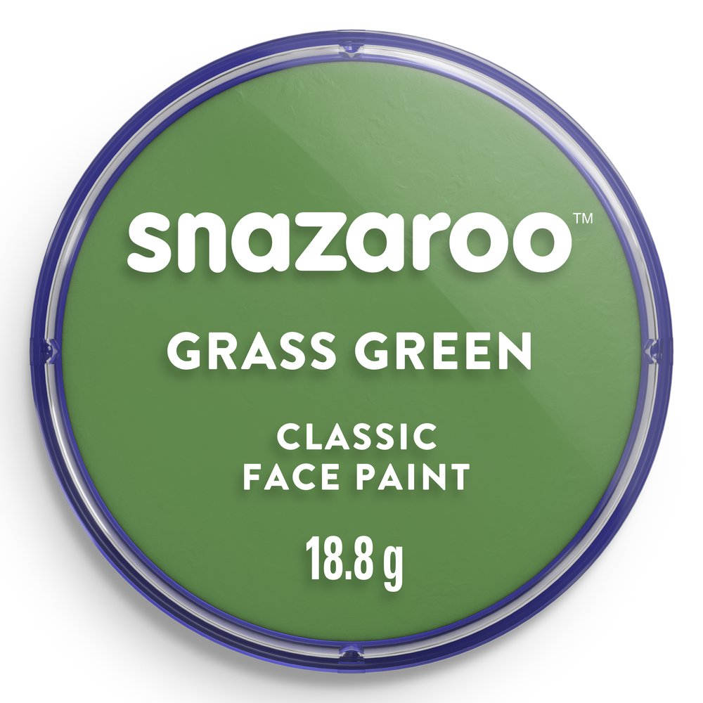 Snazaroo Classic Face Paint - Grass Green, 18ml