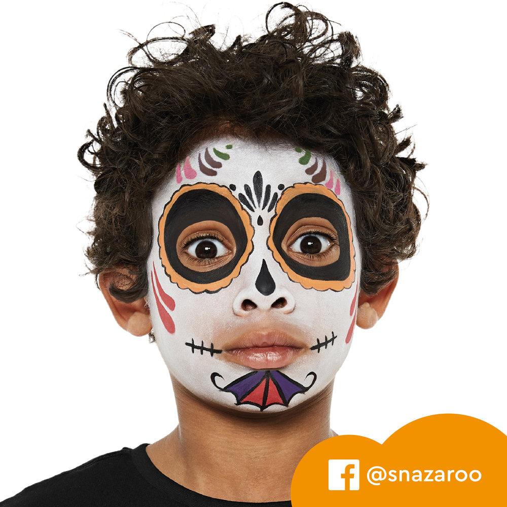 Snazaroo Face Painting Halloween Palette Kit