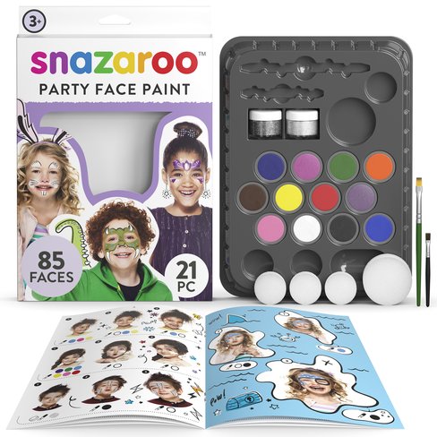 Childs Pirate Fancy Dress Make Up Set Book Day Face Paint Kit by
