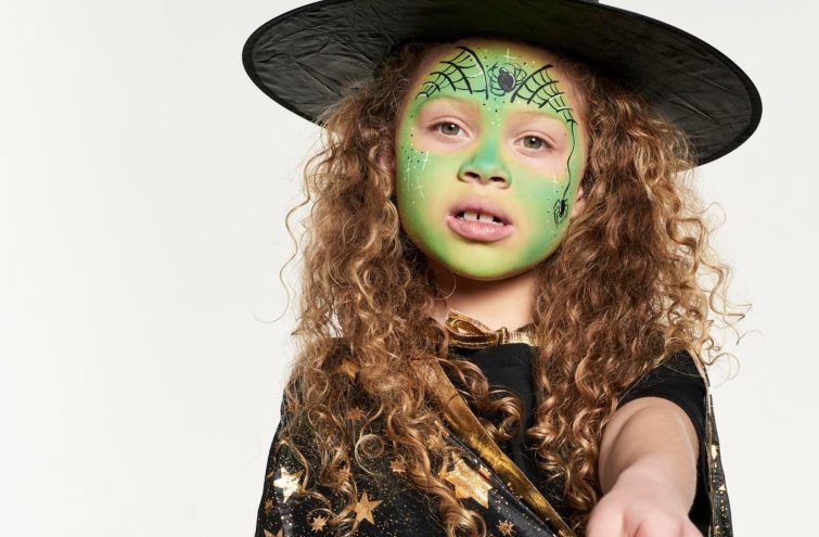 Green Witch Face Paint