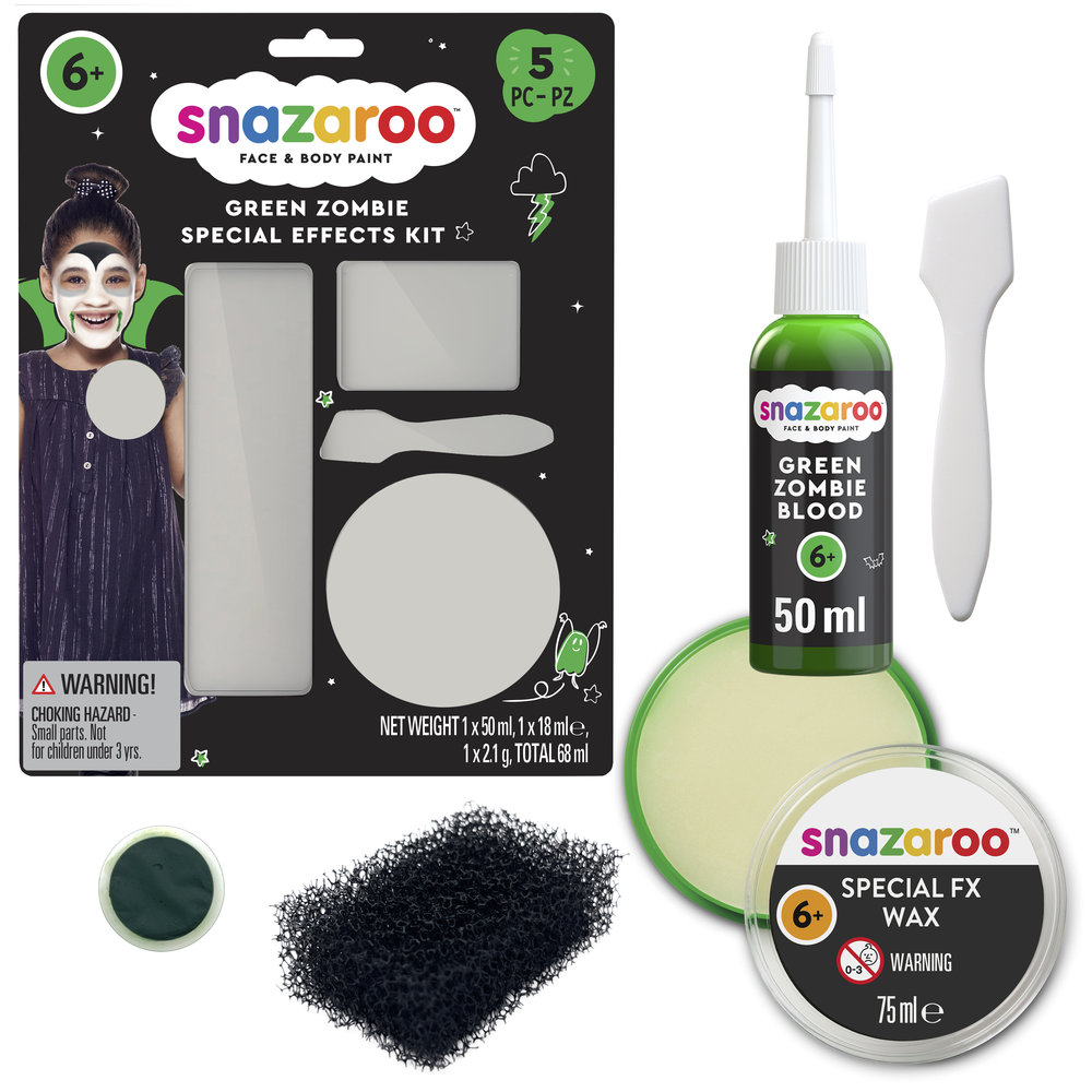 Special FX Green Zombie Gel Kit