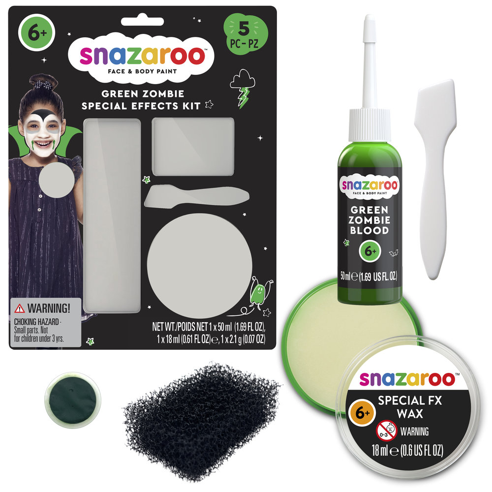 Special FX Green Zombie Gel Kit