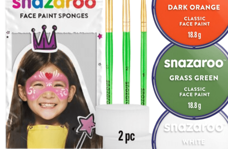 Ireland Rugby Snazaroo Face Paint Bundle