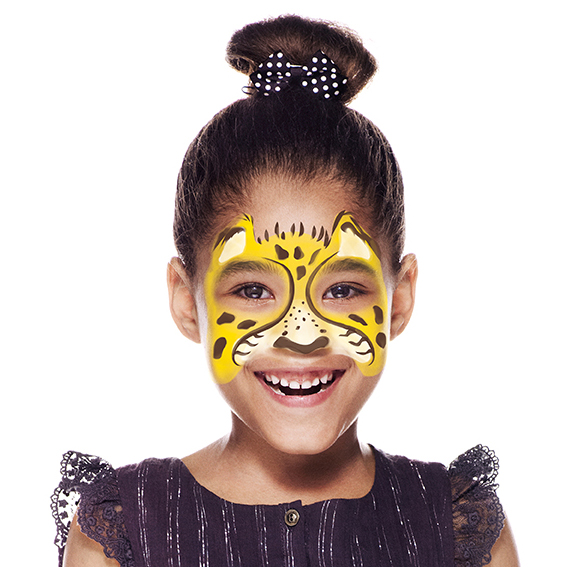 Cheetah Face Paint