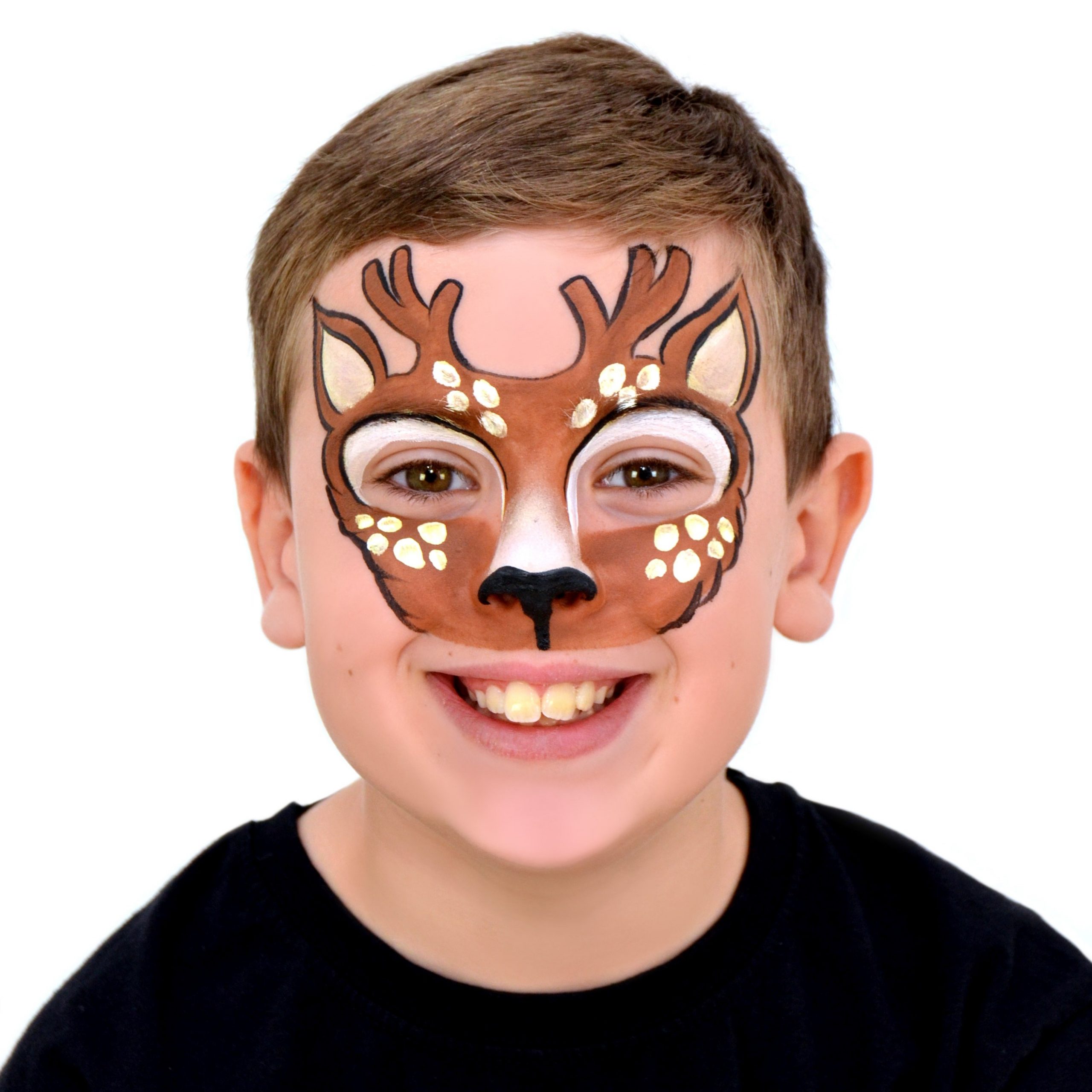 Deer Facepaint Guide Snazaroo NA   003 Scaled 