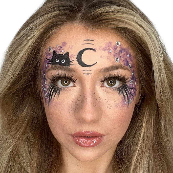 kitty cat face painting