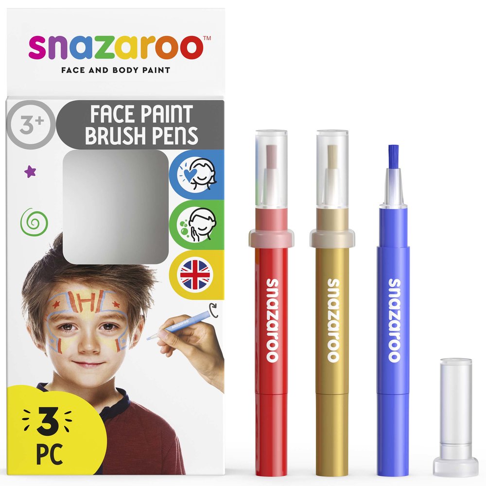 Brush Pen Adventure Pack - Face Paint Pens Pack