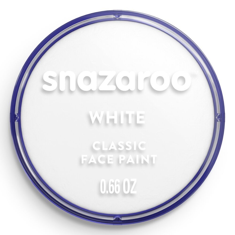 Maquillage Carnaval Fard Blanc - Snazaroo - 18 ml - Visage et