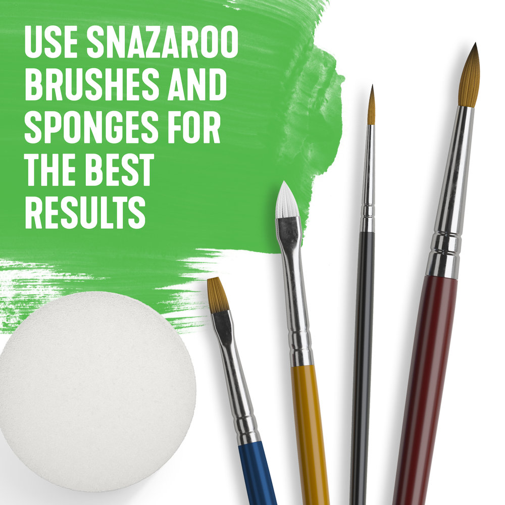 Snazaroo - Palette de Maquillage JUMBO, Peinture pour le Visage, 8  Couleurs, Assorties, à Base d'eau, Facile à Appliquer et à Enlever