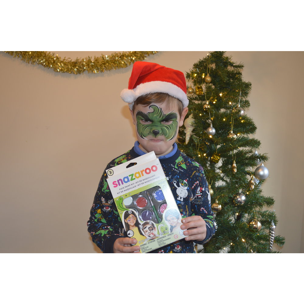 christmas tree face painting